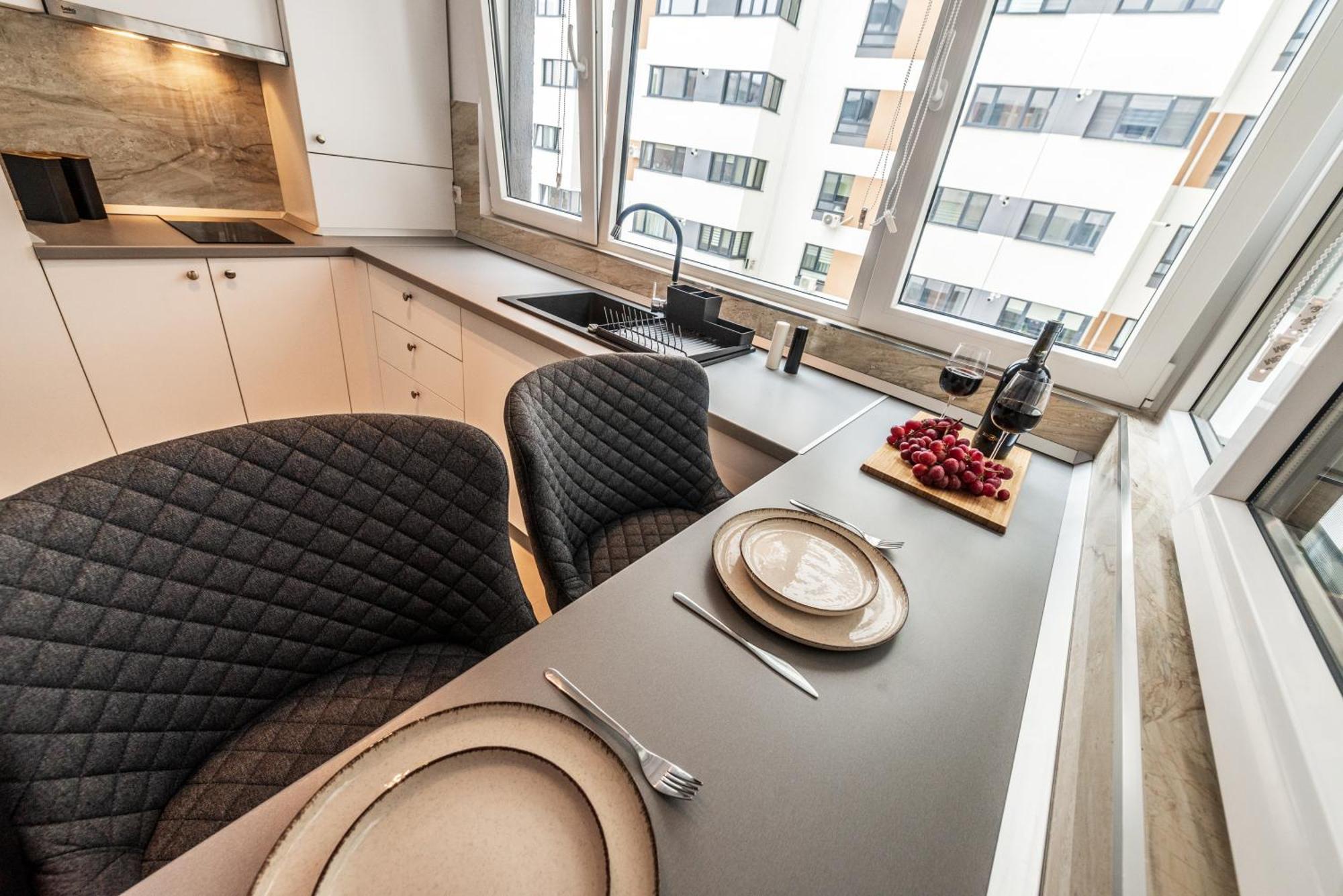Central Residence Apartment 311 Bukares Bagian luar foto